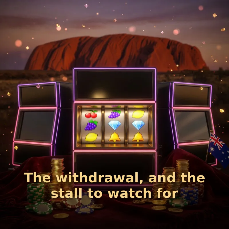 The withdrawal, and the stall to watch for